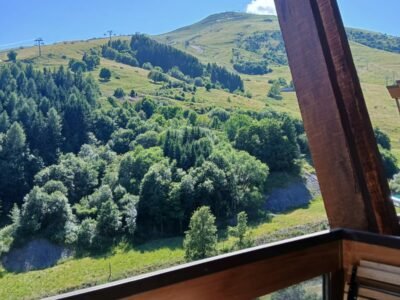 studio dernier étage balcon sud avec vue - Le Corbier Les Sybelles 1560m