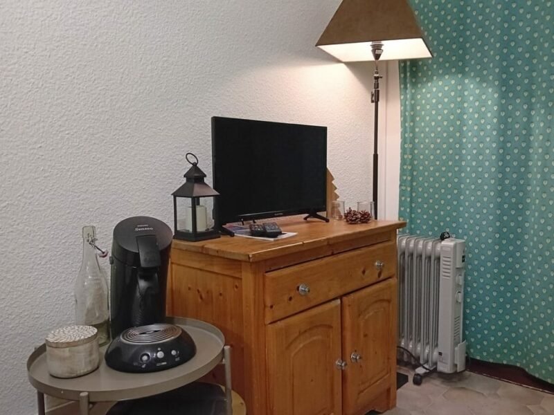 studio dernier étage balcon sud avec vue - Le Corbier Les Sybelles 1560m