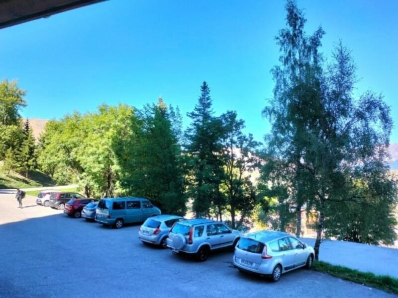 studio dernier étage balcon sud avec vue - Le Corbier Les Sybelles 1560m