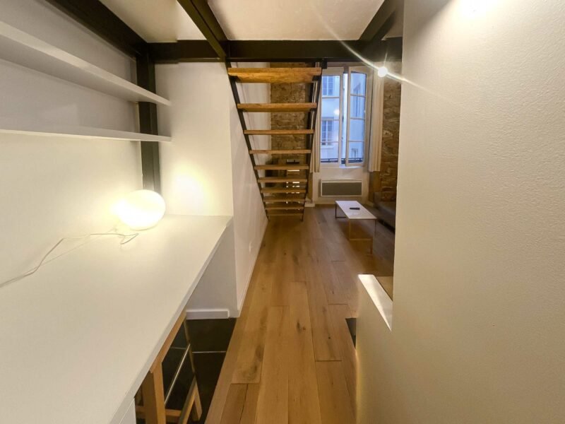 Chambre équipée colocation - Lyon 2ème arrondissement
