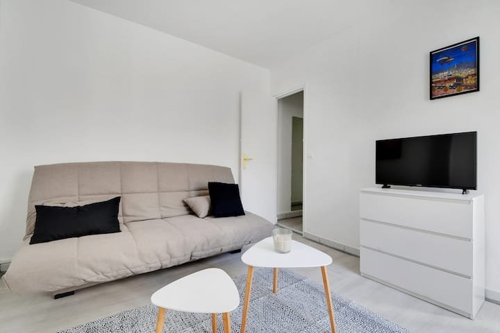 Studio meublé - Paris 11e
