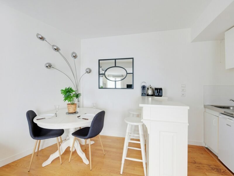 2 pièces meublé Paris 8