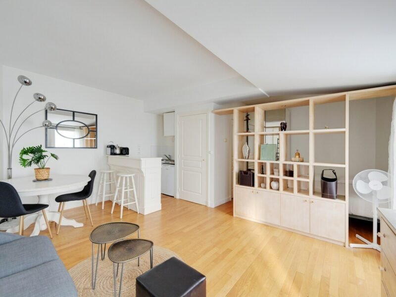 2 pièces meublé Paris 8